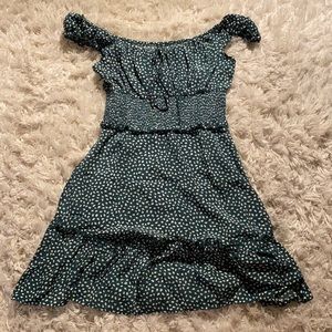 Forest Green mini dress